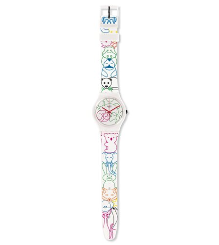Oiritaly Wall Clock - Swatch - MGW168 - Maxi - Plastic